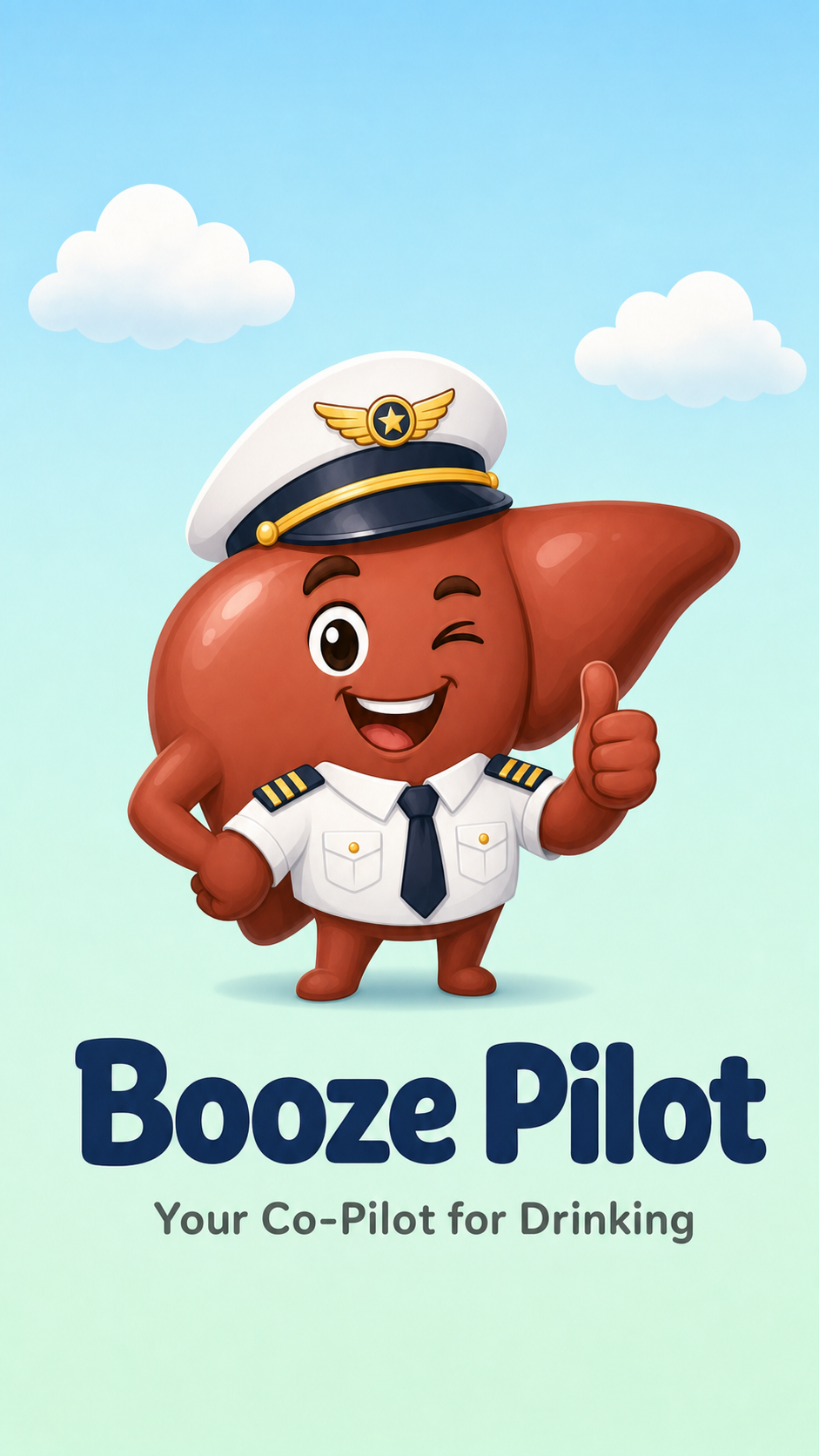 Booze Pilot liver mascot